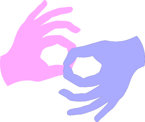 600x504 Connect Sign Language Clip Art