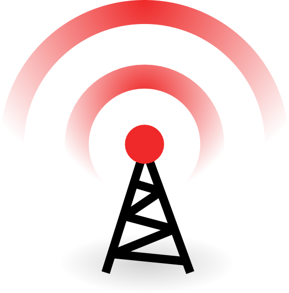 588x597 Network Signal Clip Art