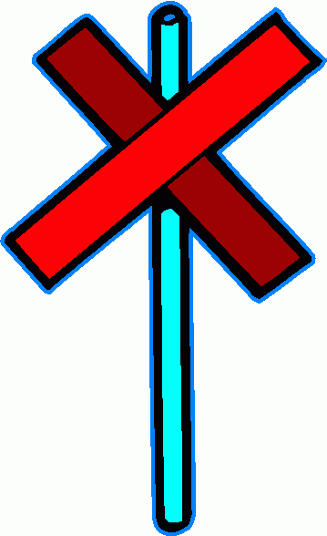 359x588 Railroad Signal Clipart