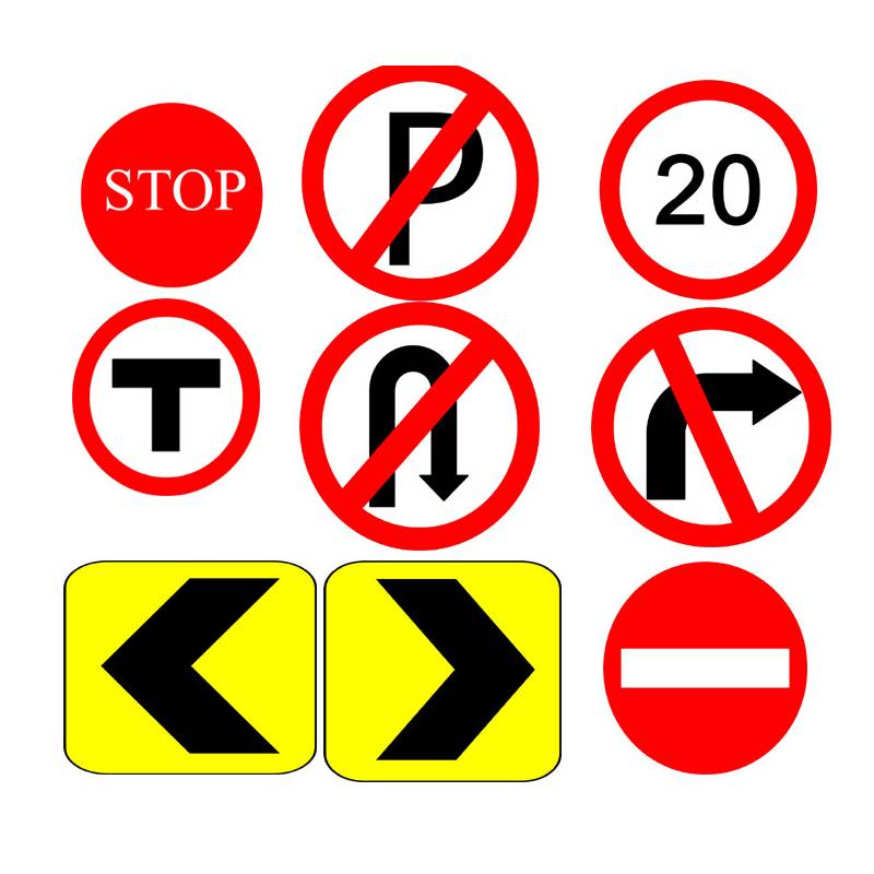 800x800 Traffic Signal Clipart Designs