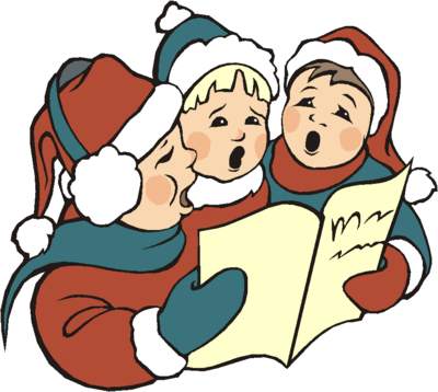 400x358 Carols Clipart