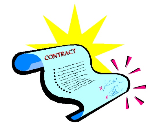525x464 Contract Signing Cliparts 197373