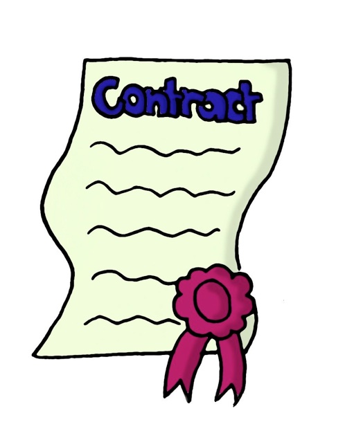 511x636 Contract Clipart