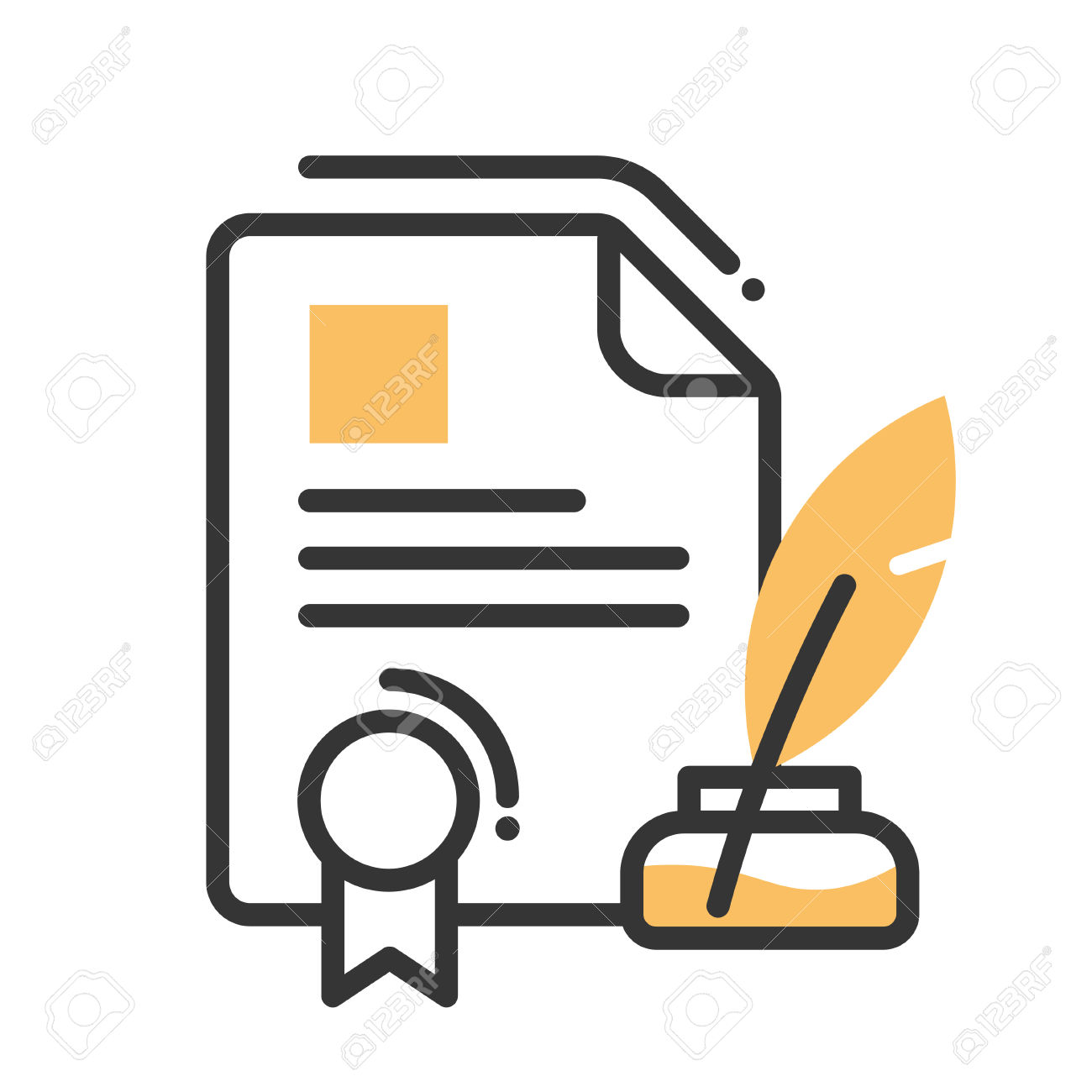 1300x1300 Pen Clipart Legal Document