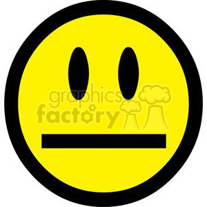 300x300 Royalty Free Silence Emoticon 379766 Vector Clip Art Image