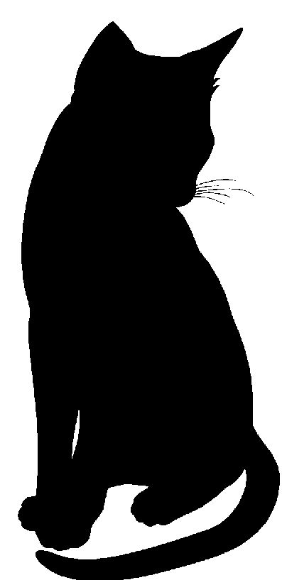 397x817 27 Best Silhouettes Of Cats Images Animation