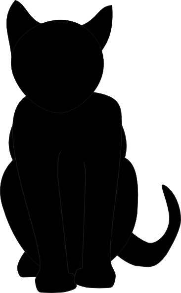 366x593 Best Black Cat Silhouette Ideas Cat Silhouette