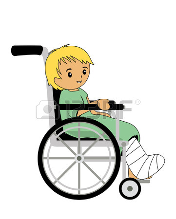 361x450 Illustration Of A Kid In Wheelchair Royalty Free Cliparts, Vectors