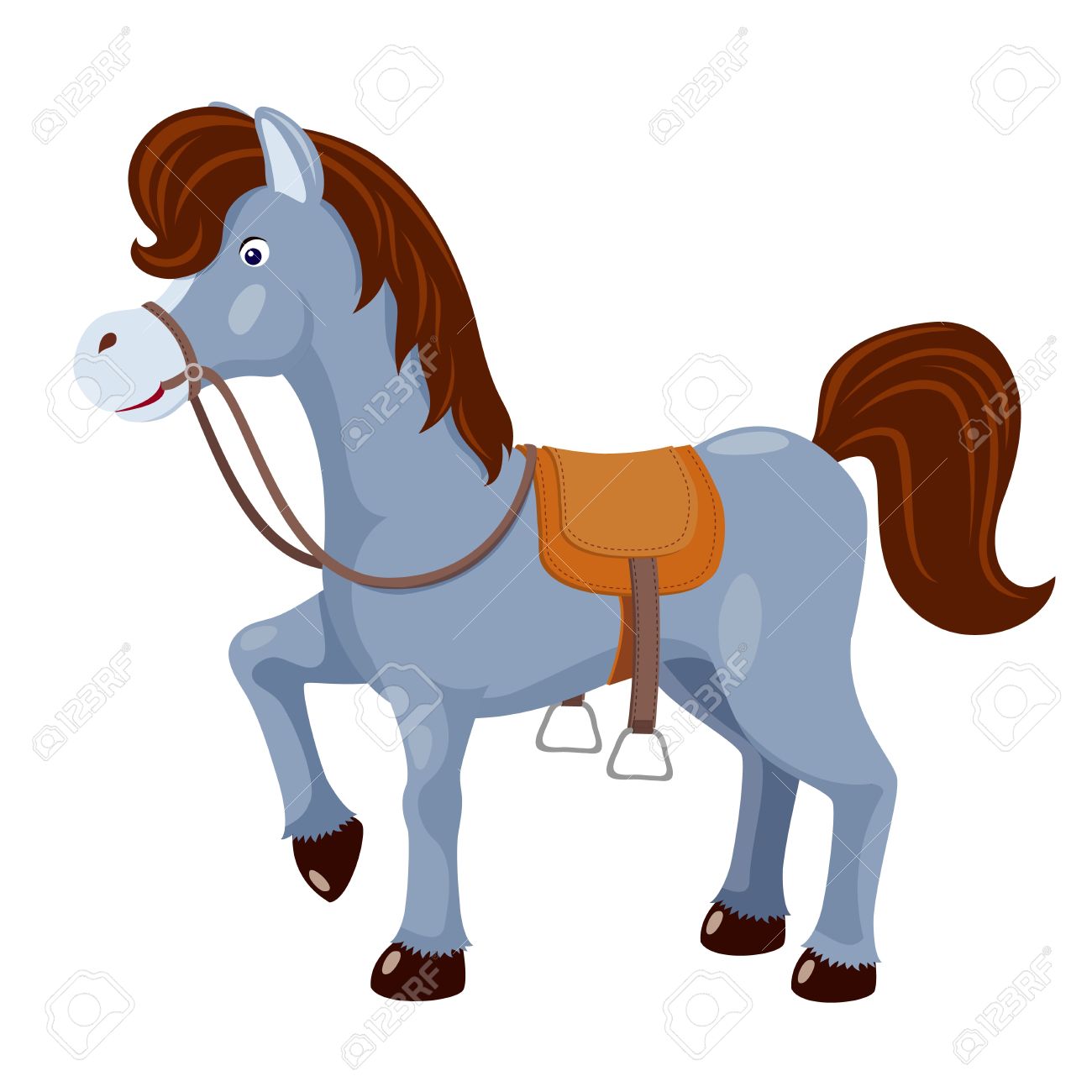 1300x1300 Saddled Horse Clipart, Explore Pictures