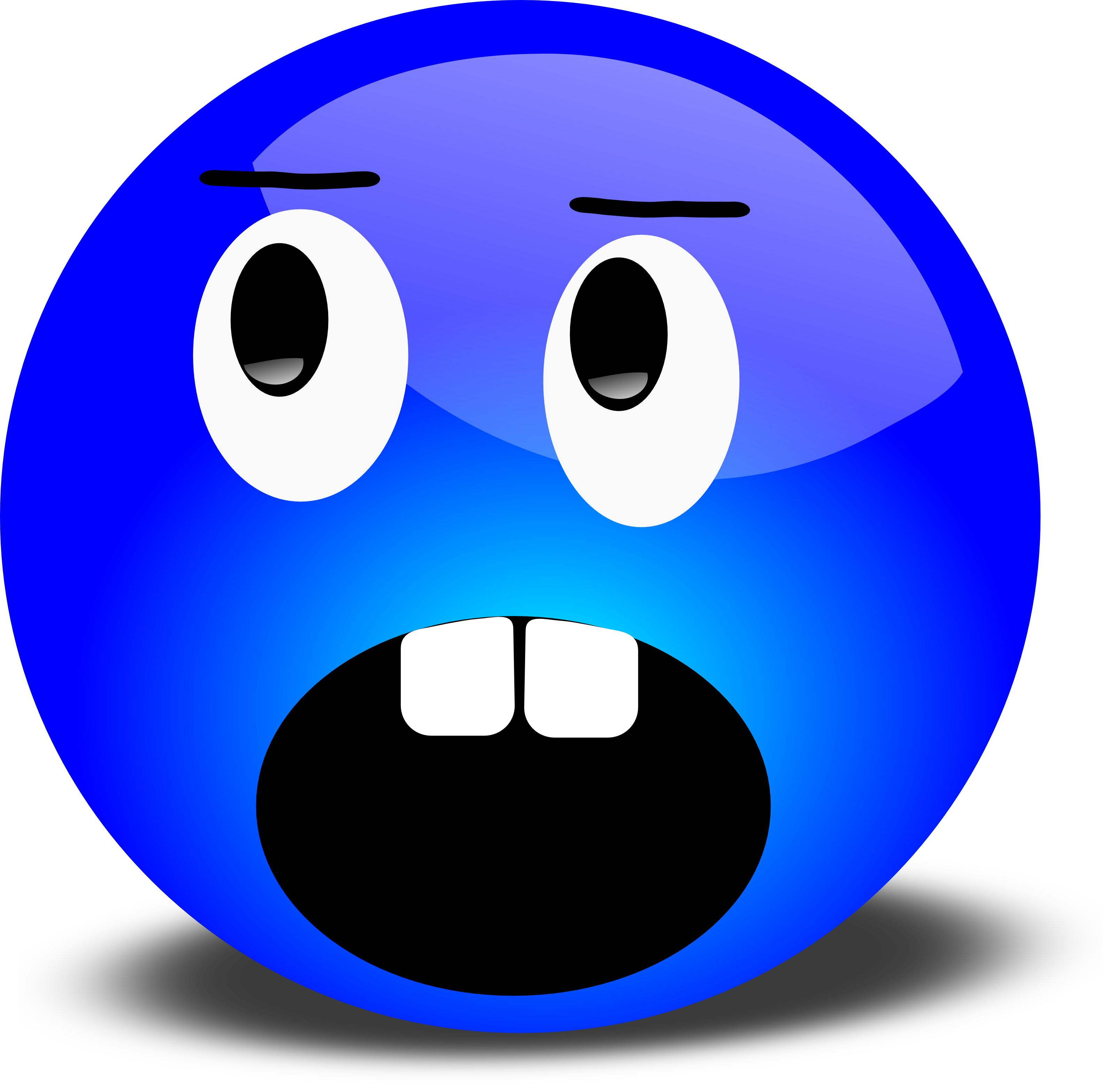3200x3134 Shocking Clipart Funny Face