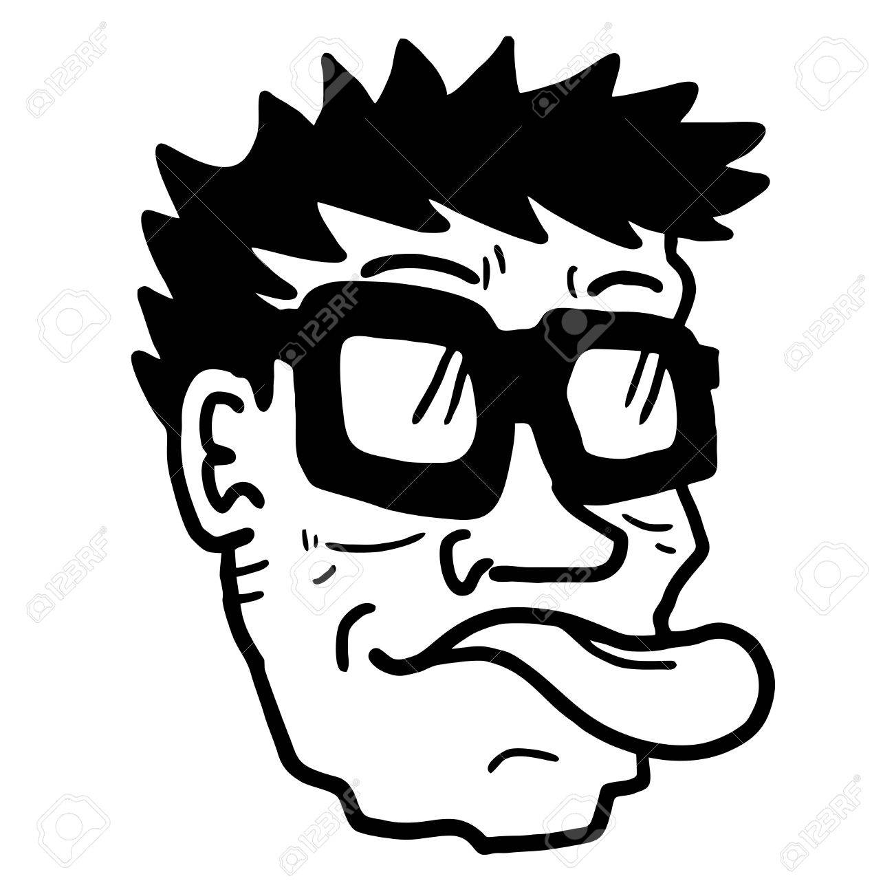 1300x1300 Silly Face Draw Royalty Free Cliparts, Vectors, And Stock