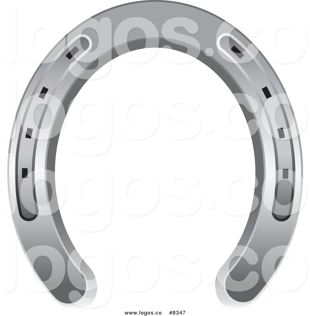 1024x1044 Royalty Free Clip Art Vector Logo Of A Silver Horseshoe By Lal