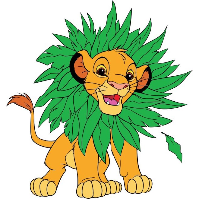 660x660 Free Vector Simba Cartoon Character
