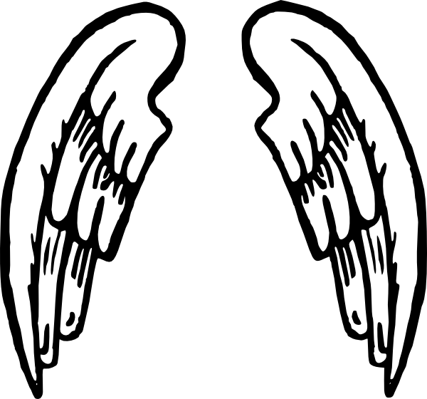 600x560 Angel Wings Tattoo Clip Art