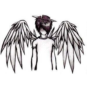 300x300 Drawn Angel Easy Draw