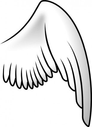 308x425 The Best Angel Wings Clip Art Ideas Wings Logo