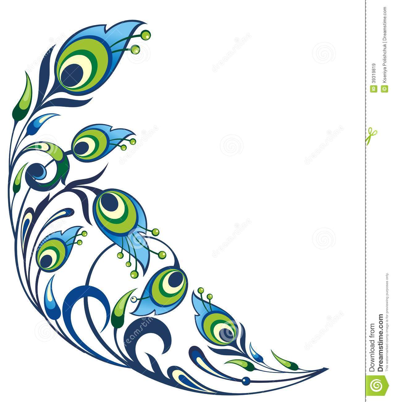 1272x1300 Drawn Peacock Graphic Design