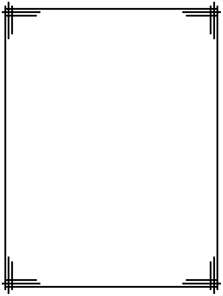 756x1001 Lines Clipart Corner