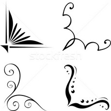 229x229 Corner Border Designs Clip Art Design Images
