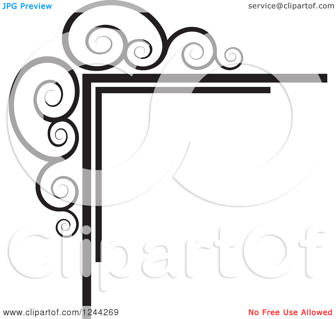 1080x1024 Music Notes Corner Border Clipart Panda