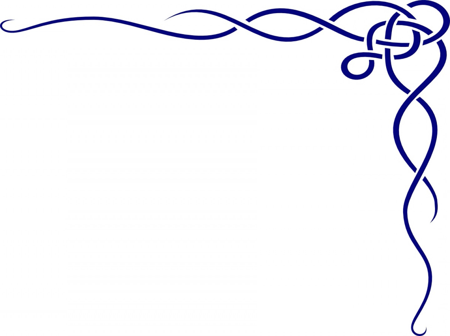 1440x1075 Blue Corner Cliparts