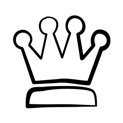 512x512 Drawn Crown Transparent