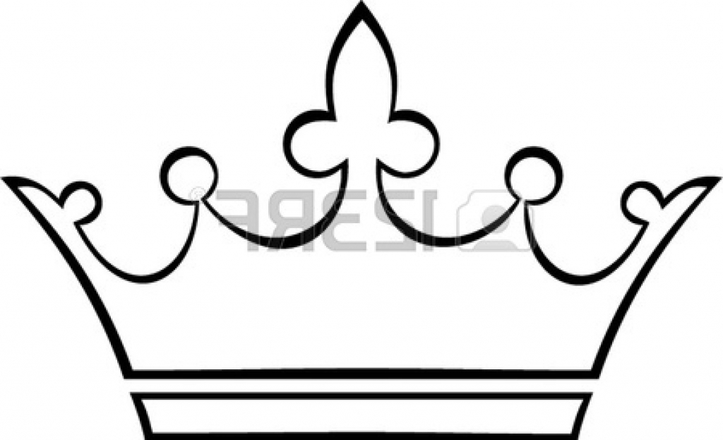 1024x623 Simple Crown Drawing