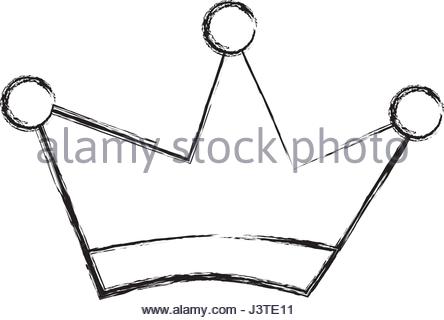 444x320 King Crown Drawing Isolated Icon Stock Vector Art Amp Illustration
