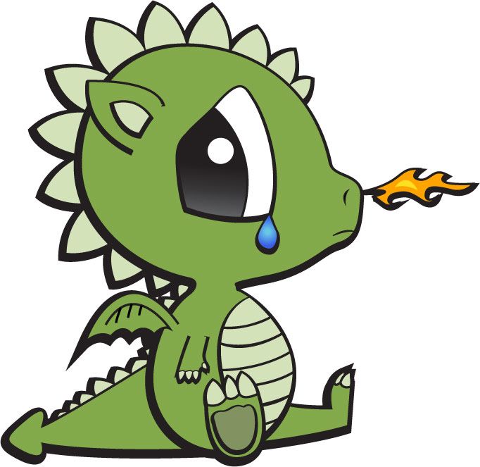 682x663 Dragon Clipart Easy