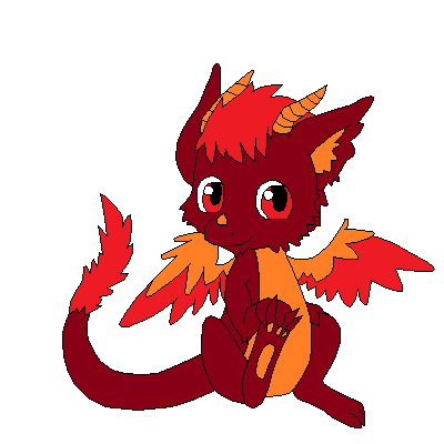 400x400 Little Dragon Clipart Simple