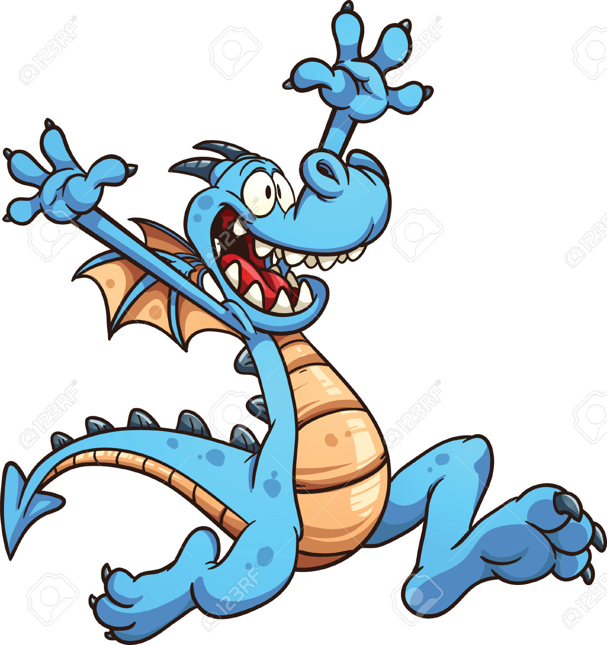 1225x1300 Little Dragon Clipart Simple