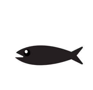 299x288 Simple Fish Outline Clipart