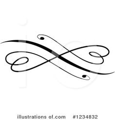 236x247 Flourish Clipart Double Pretzel Brown Image