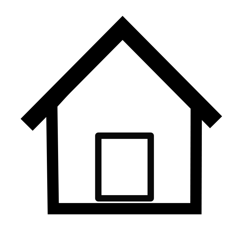 800x800 Setting Clipart Simple House