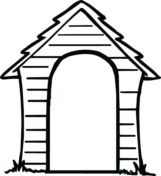 548x600 House Black And White House Black And White House Outline Clipart