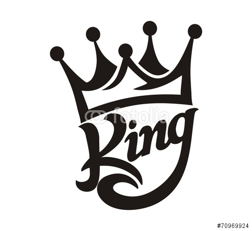 500x459 Drawn Crown King Crown