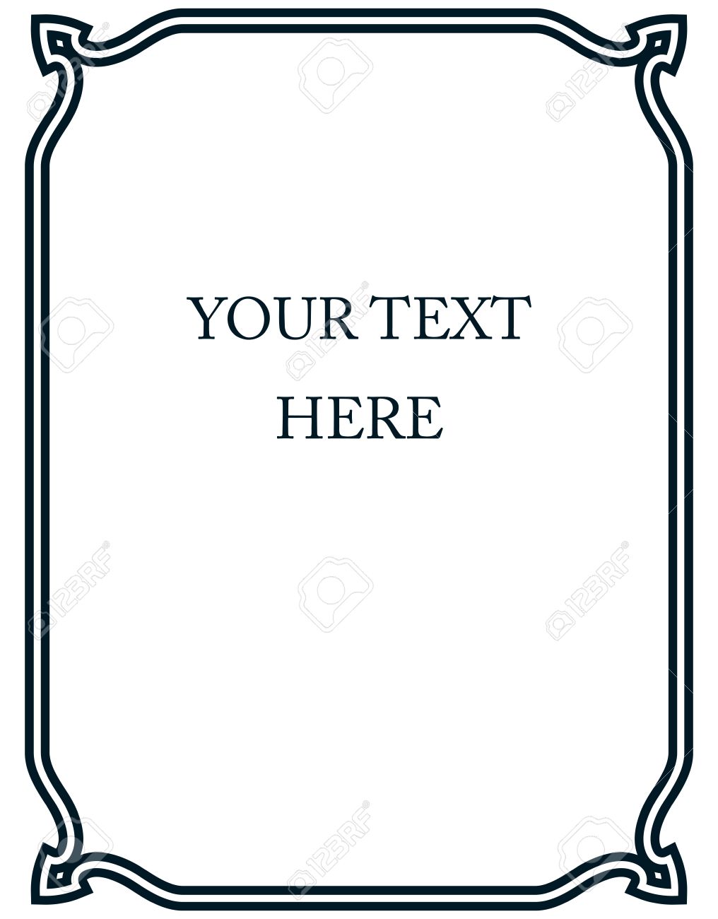 1016x1300 Gallery Simple Decorative Borders,