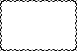 297x198 Simple Line Border Clipart