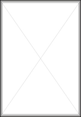 270x388 Double Line Border Clipart