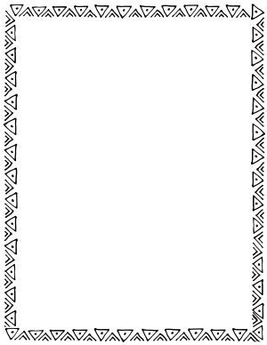 300x388 Free Border Doodle