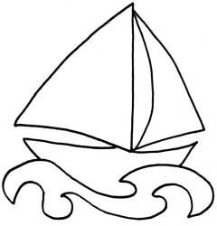 240x250 The Best Boat Drawing Simple Ideas Sailboat