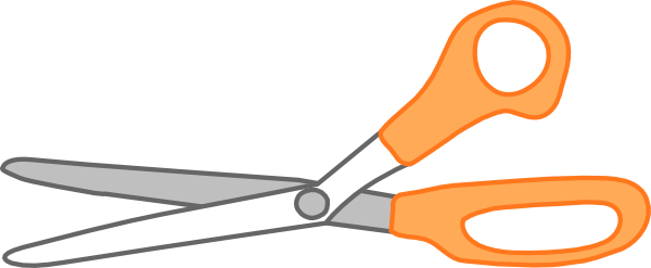 600x247 Hair Stylist Scissors Clipart Image