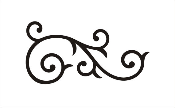 570x352 Scroll Patterns Clipart