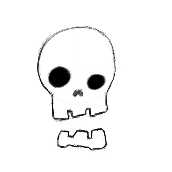 600x600 Cartoon Skulls