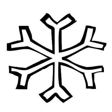 360x360 Top 75 Snowflake Clip Art
