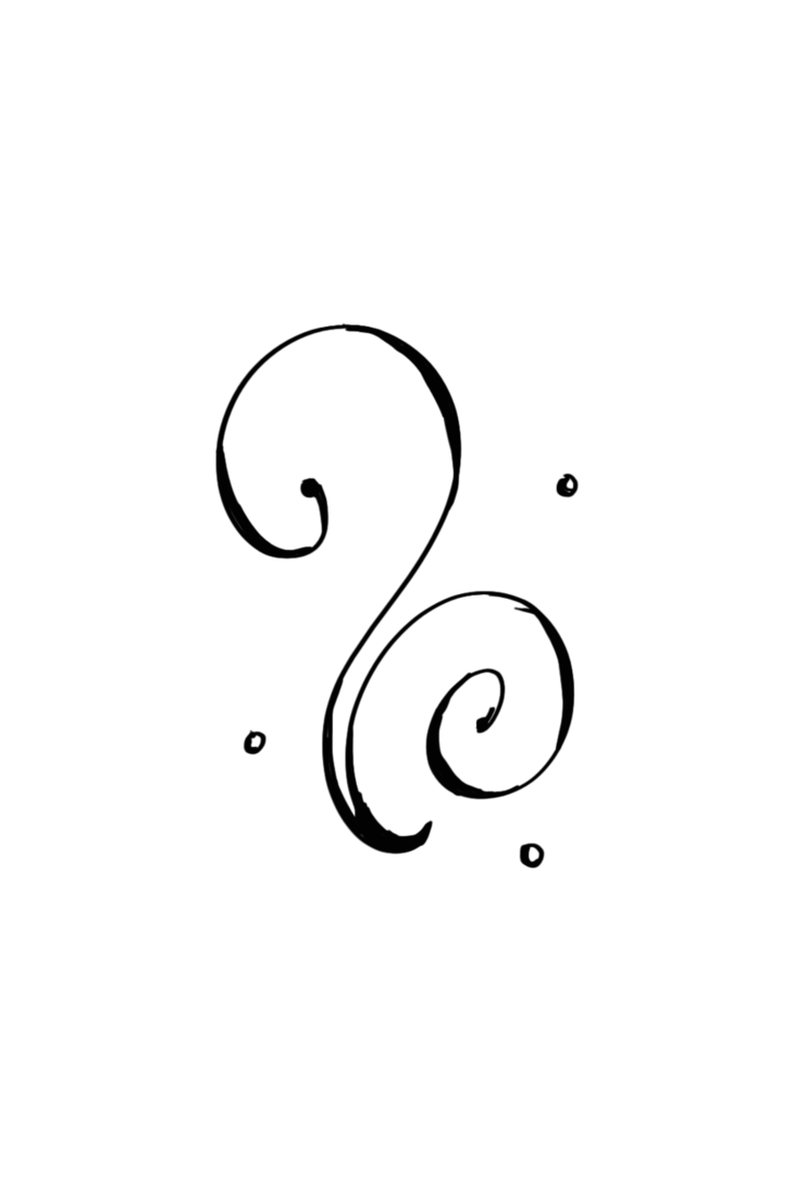 730x1095 Simple Swirls Cliparts 257954