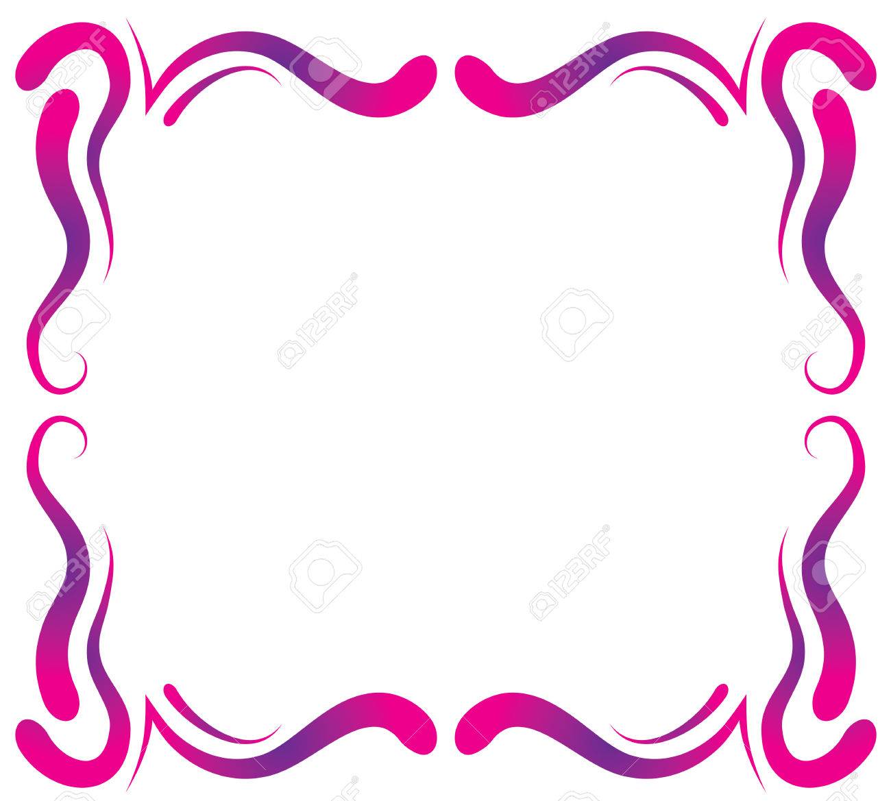 1300x1169 Simple Swirl Designs Border. Wrought Iron Corner Swirl Medium By