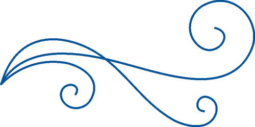 500x249 Simple Swirl Larger Image Clipart Panda