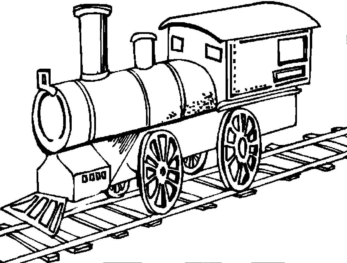 1186x900 Simple Train Coloring Pages Train Coloring Pages Image 20 Ppinews.co