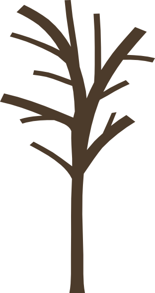 312x591 Bare Tree Clip Art